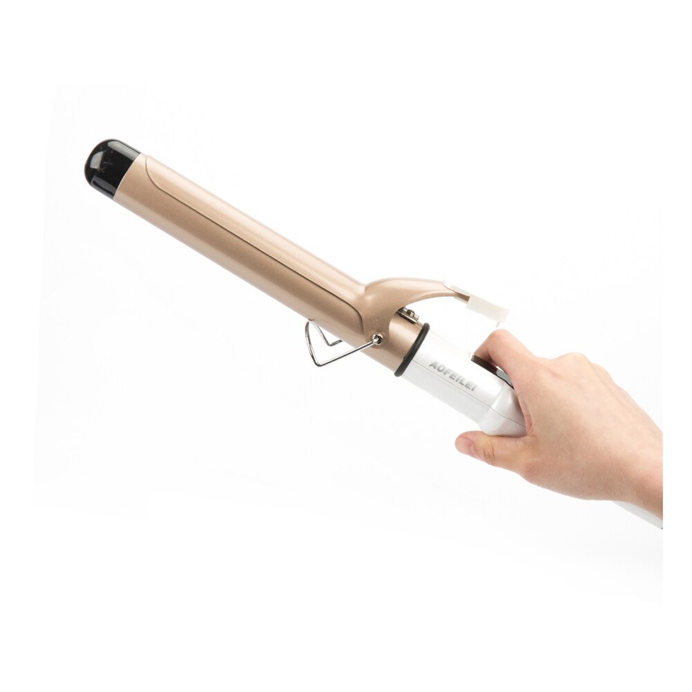 Hair Curler Electric Ceramic Hair Curler Lcd Curling Iron Roller Curls Wand Waver Styling Tools