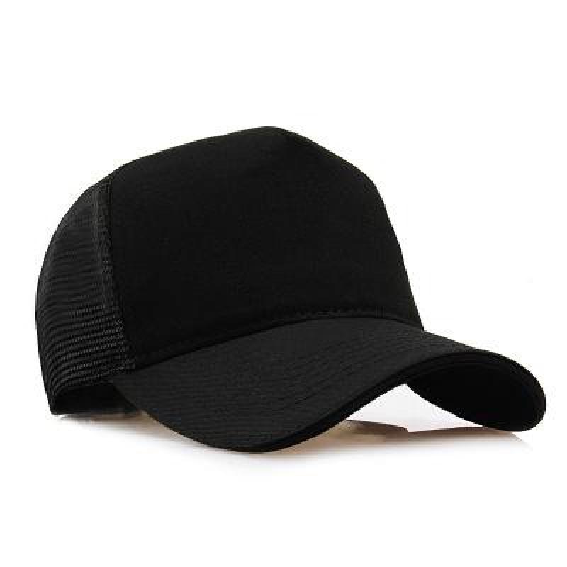 COKK, gorra de béisbol de , gorra de malla con Cierre trasero para hombre, gorros de mujer para hombre, gorra informal negra ajustable, gorra de Sol para camionero