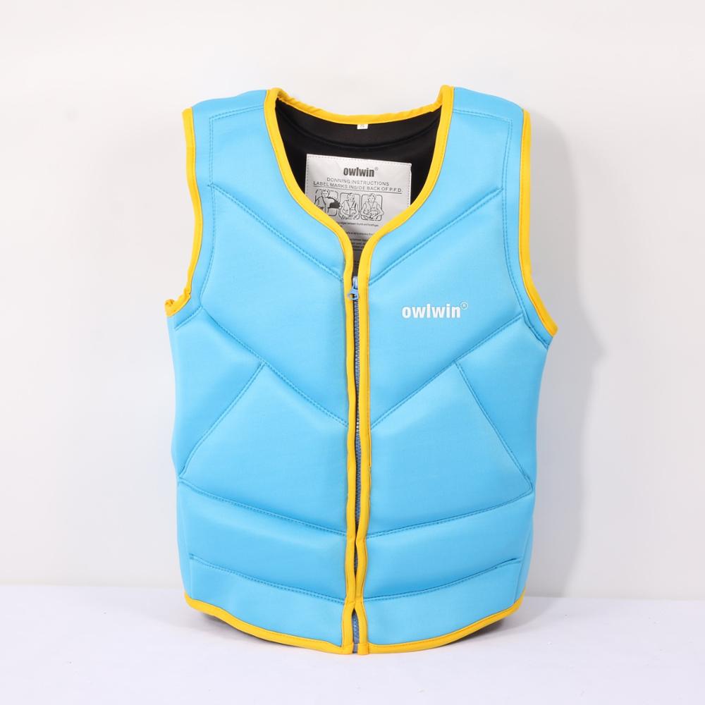 Snorkeling life jacket Polybutadiene rubber children adult life vest swimwear Swimming Boating Skiing Driving Ski Vests