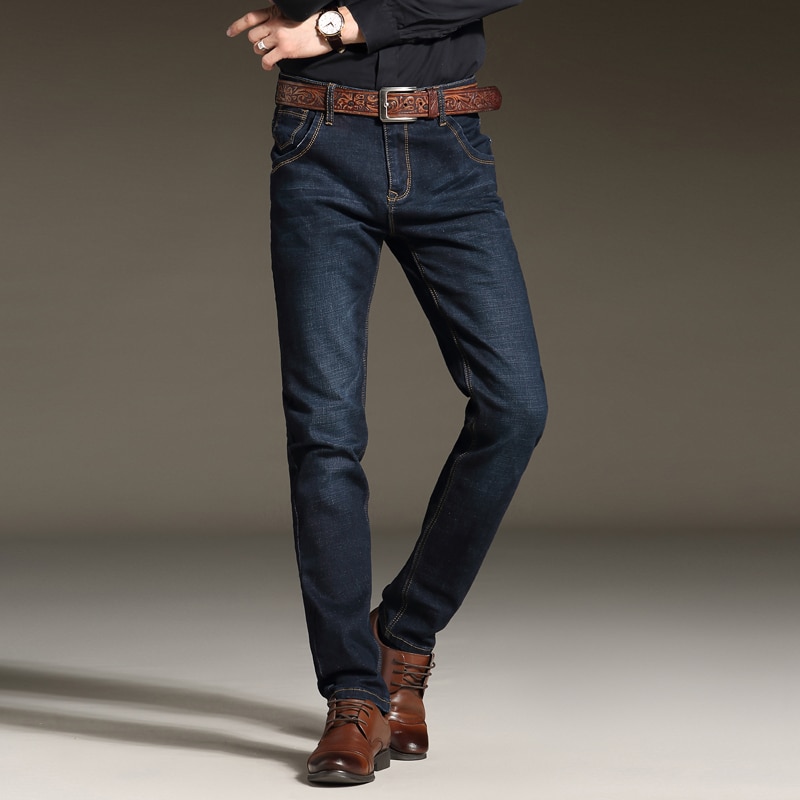 Sulee Sulee Brand Men's Stretch Jeans Simple Casual Busi... – Vicedeal