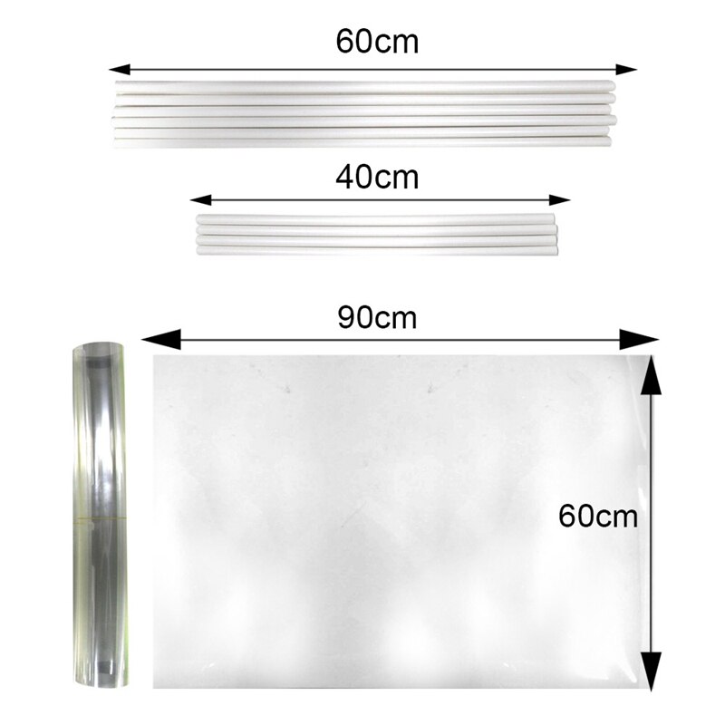 2 Pack Sneeze Guard & Shield for Counters - Clear Protective for Reception Desk Office DIY Clear Barrier