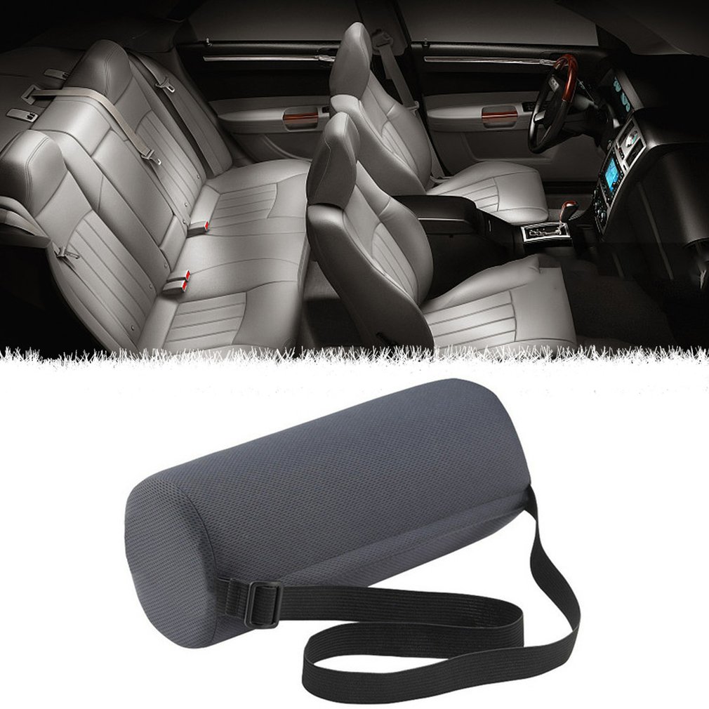 Roll Lumbar Support Pillow For Car Seat Cylinder Ofiice Chair Waist Protecter Back Protector Lumbar Fatigue Relief