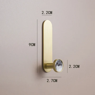 Goldene Garderobe Haken Messing Haken Wand Kleidung Hut L Aufhänger für Schlafzimmer Küche Badezimmer Verschiedene Farben Dekor Wohnaccessoires: Grey