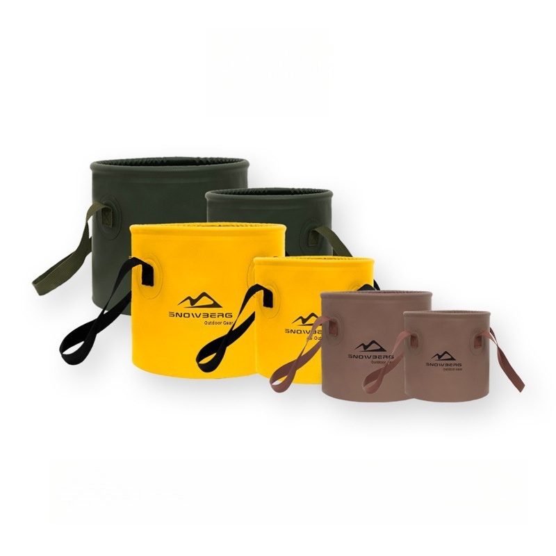 Folding Camping Cube Water Bucket Foldable Collapsible Bucket Camp Supplies For Tourism Car Wash Fishing Car Camping Accessories
