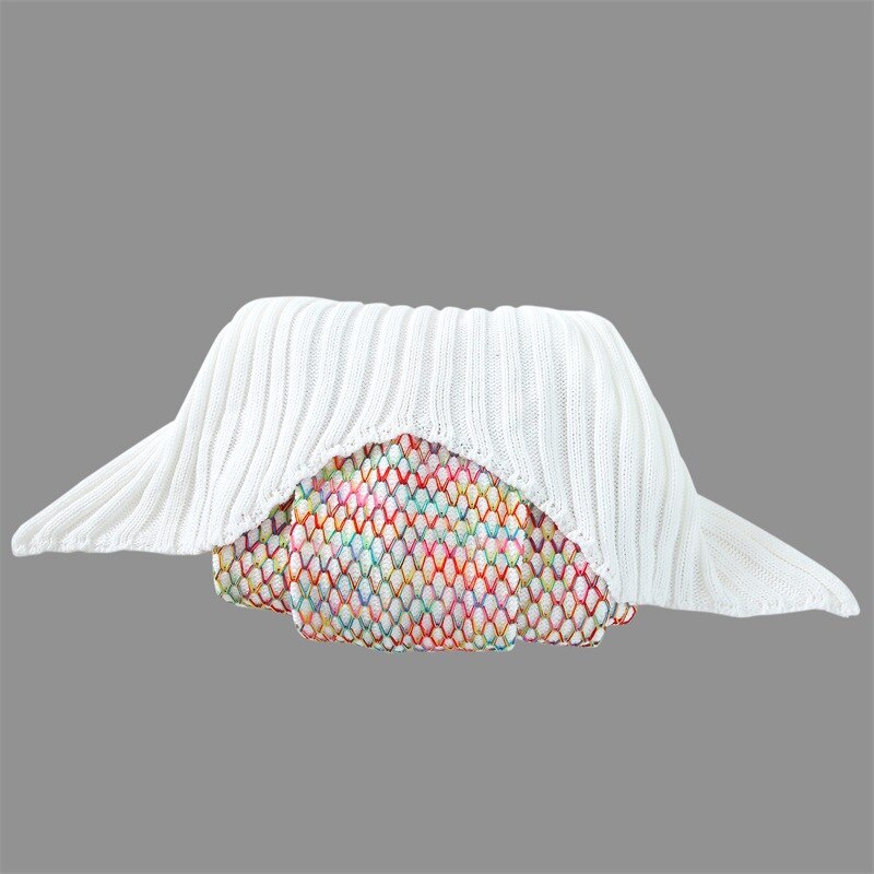 Plaid Mermaid Deken Kasjmier Handel Mermaid Garen Gebreide Deken Wol Mermaid Tail Deken Winter Sofa Deken Sofa Sleepin