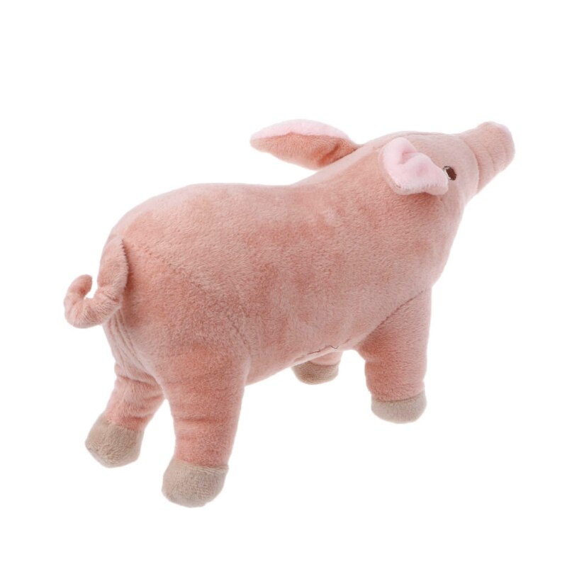 Roze Varken Kind Baby Soft Gevulde Simulatie Animal Farm Knuffel Leuke Mooie T5EC