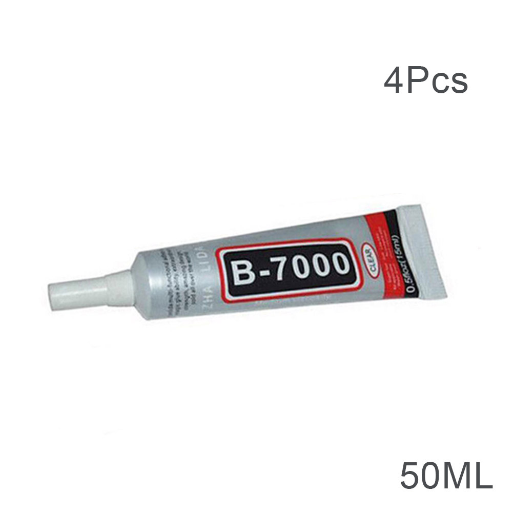 1/4/10pcs B-7000 Glue Industrial Adhesive for Phone Frame Bumper Jewelry For: 50ML 4pcs