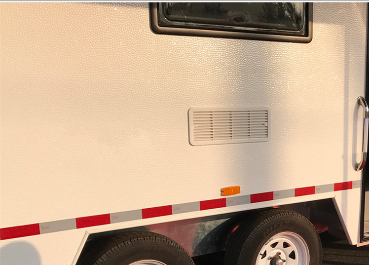 Tovejsstrøm luft ind og ud ventilator rv side luft ventilation trailer campingvogn ventilator blæser lav støj og stærk vind blæser blæser 12v 220v
