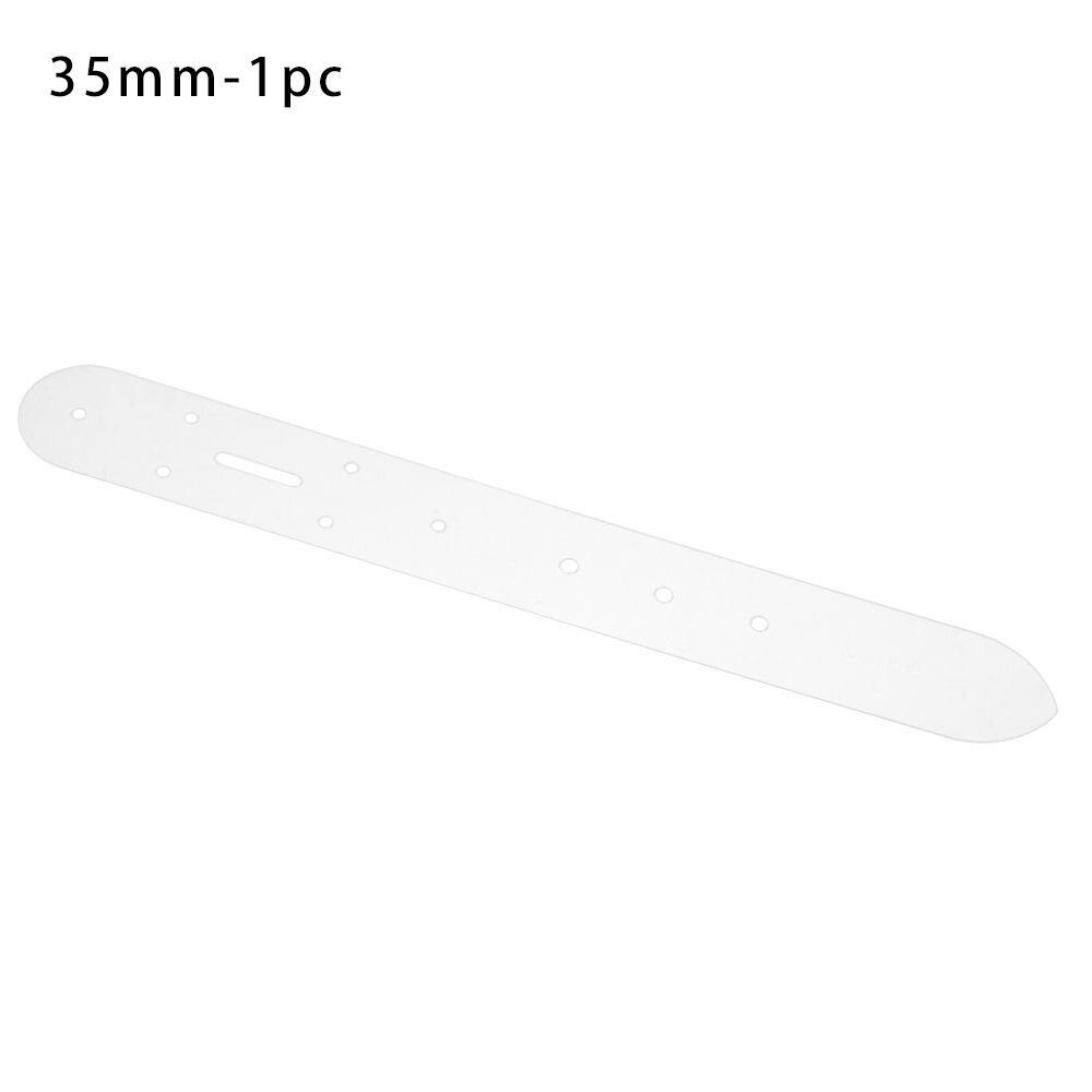 1/5PCS Clear Plastic Leather Crafts Punching Mould Stencil Hole Templates Belt Handcraft Punch Belt Buckle Positioning Tools: 35mm-1pc
