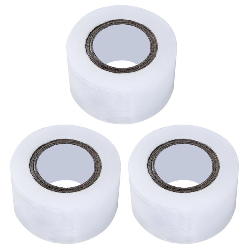 3 rouleaux de Film d'emballage étirable résistant à l'usure Film transparent Non toxique PE Film étirable liant Film végétal