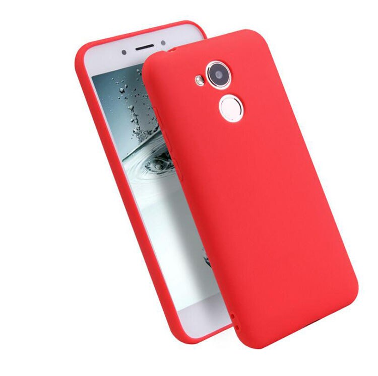 Honor 6c honor6c silicone macio tpu capa para huawei honor 6c pro cristal e fosco doces cores sólidas capa de volta caso