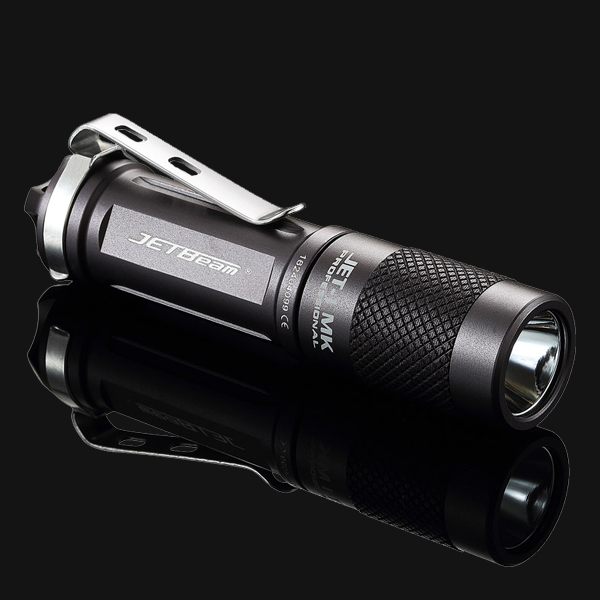 Jetbeam JET-I MK I-MK Cree XP-G2 LED Flashlight -480 Lumens w/8x Eco-Sensa AA Batteries w/ Exclusive Jetbeam Keychain Light