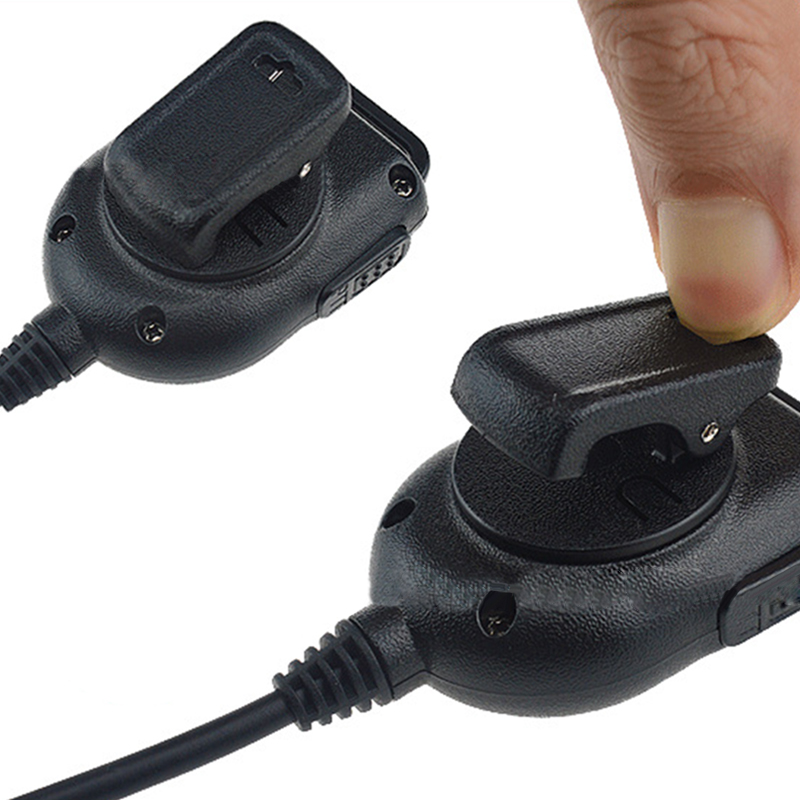 Handheld Radio Mini LED Shoulder Speaker Mic Radio Part WEIERWEI Mini Shoulder Speaker Mic