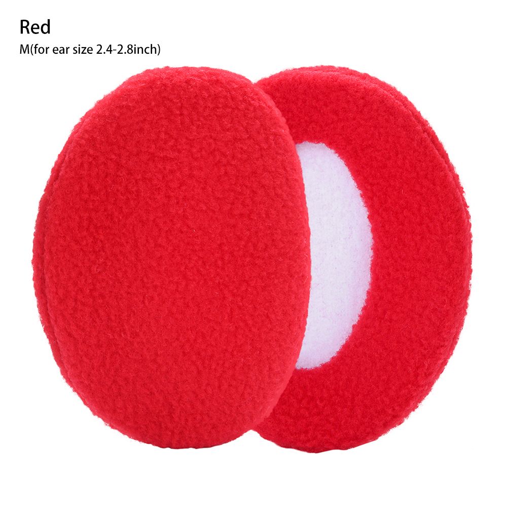Bandless Ear Muffs Fleece Ear Muffs Thick Winter Warm Ear Covers Cold Weather Ear Warmer for Men Women: Brown
