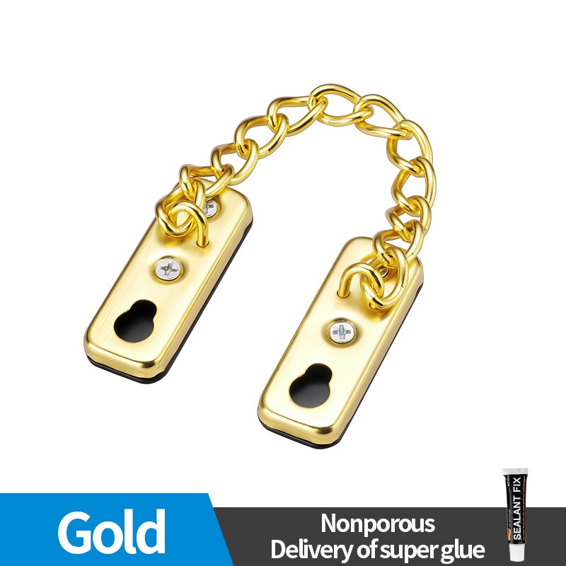Chain Door Guard ·Security Door Chain Lock Anti-theft Door Chain Door Latch Door Lock Hardware: Beige
