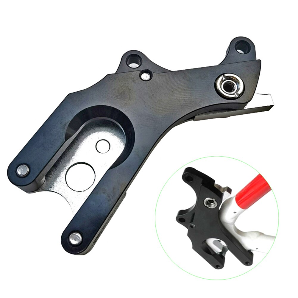 MTB Road Bike Disc Brake No Disc Frame Mount Conversion Seat Disc Brake Adapter