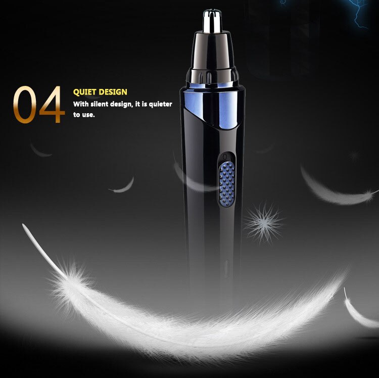 4 In 1 Mannen Neus Haar Trimmer Usb Oplaadbare Baard Haar Trimmer Wenkbrauw Trimmer Bakkebaarden Trimmer Scheerapparaat baard