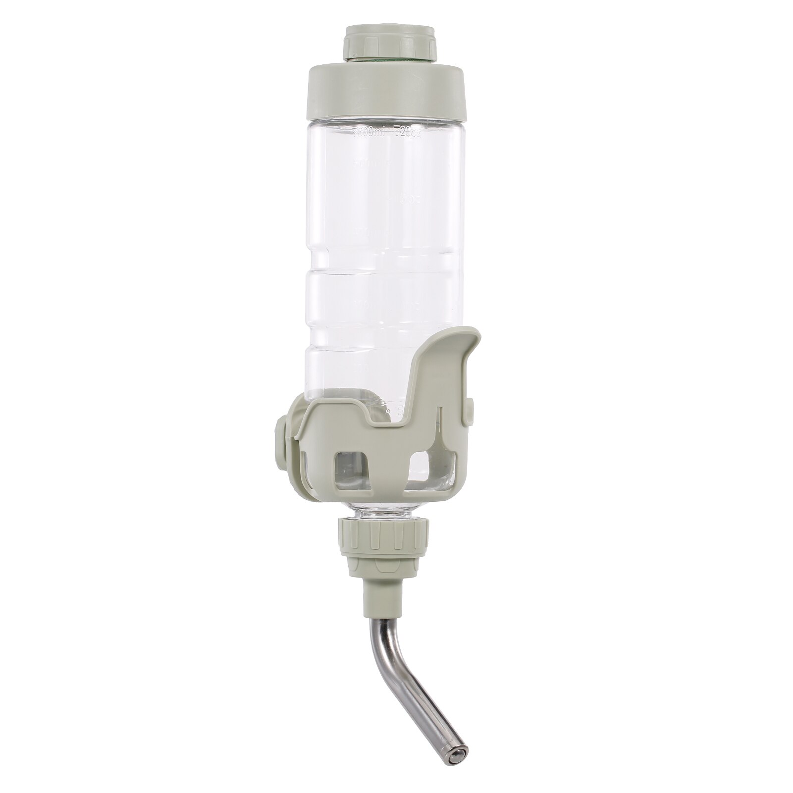 Dog Water Dispenser for Cage Dog Water Bottle for Crate 600ml Pet Water Fountain Automatic Pet Water Dispenser Dog Product: GR