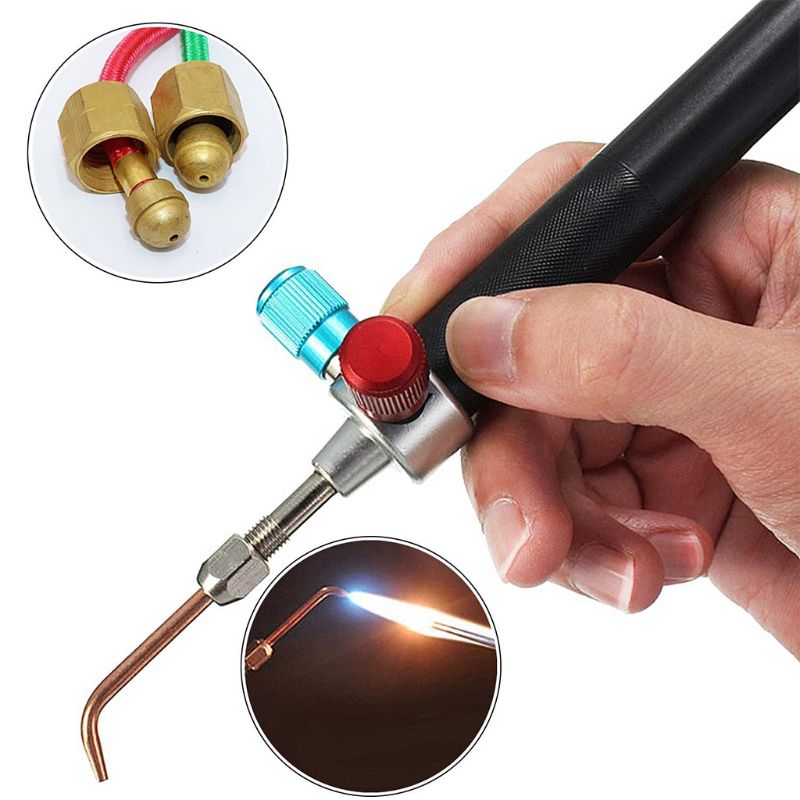 1Set The Little Torch Portable Acetylene Oxygen Soldering Torch Mini Gas Welding Torch Jewelry Making Equipment Tools