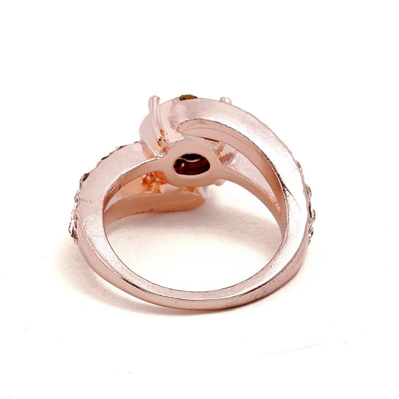 Luxe Ring voor Vrouwen Wedding Ring Rose Goud Kleur Ring valentijnsdag