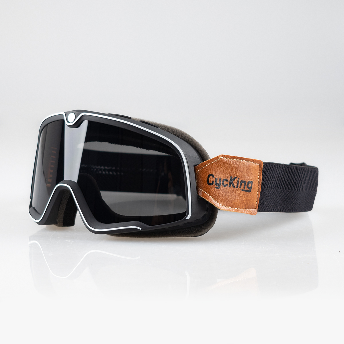 Fietsen Motorbril Vintage Helm Voorruit Off-Road Zonnebril Bril Universele Fietsbescherming: Goud