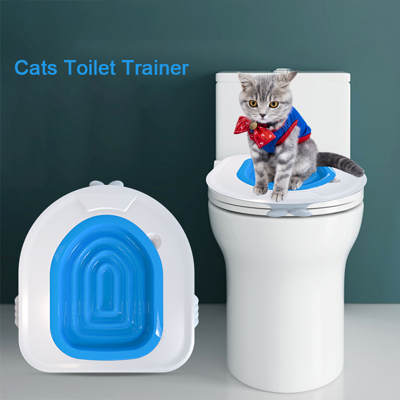 Cat Toilet Training Kit Litter Box Puppy Cat Litte... – Grandado