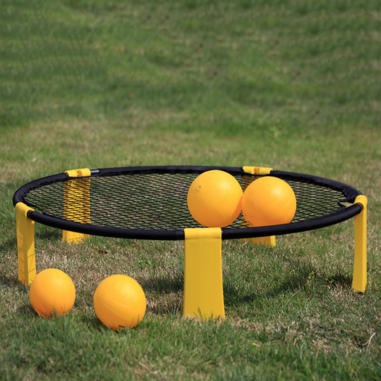 Los niños adulto Mini voleibol de playa juego al aire libre de equipos de Fitness red Mini voleibol de playa Bola con picos juego de deporte de equipo