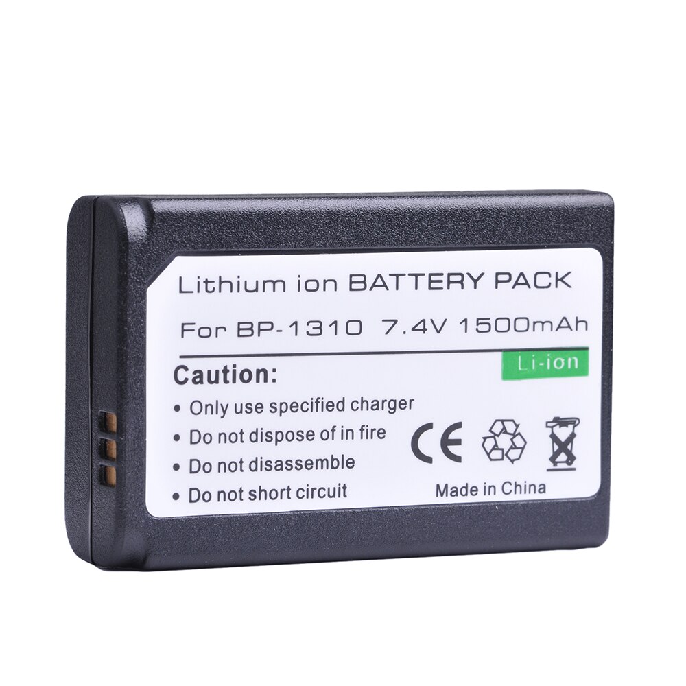 Tectra 2pcs BP-1310 BP 1310 BP1310 Battery for Samsung NX11 NX20 NX5 NX10 NX100 Camera Battery 1500mAh