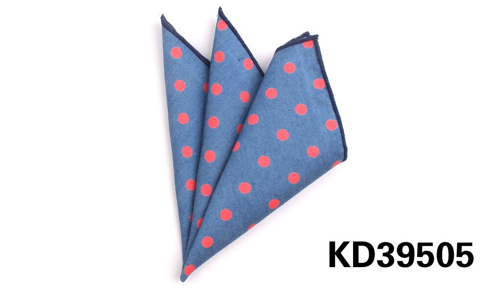 Kostym jeans ficka fyrkantig för män kvinnor denim bröst handduk näsduk herrar näsduk herr kostym näsduk prickar ficka handduk: Kd39505