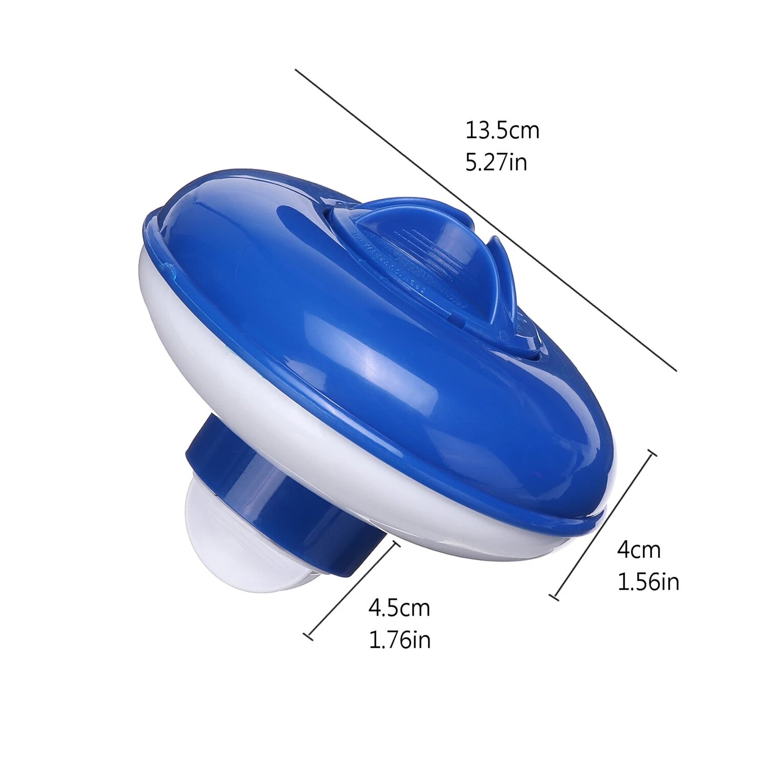 3pcs Floating Tablet Spa Chemical Dispenser Floating Pool Chlorine Dispenser Chemical Holder Bottom retractable