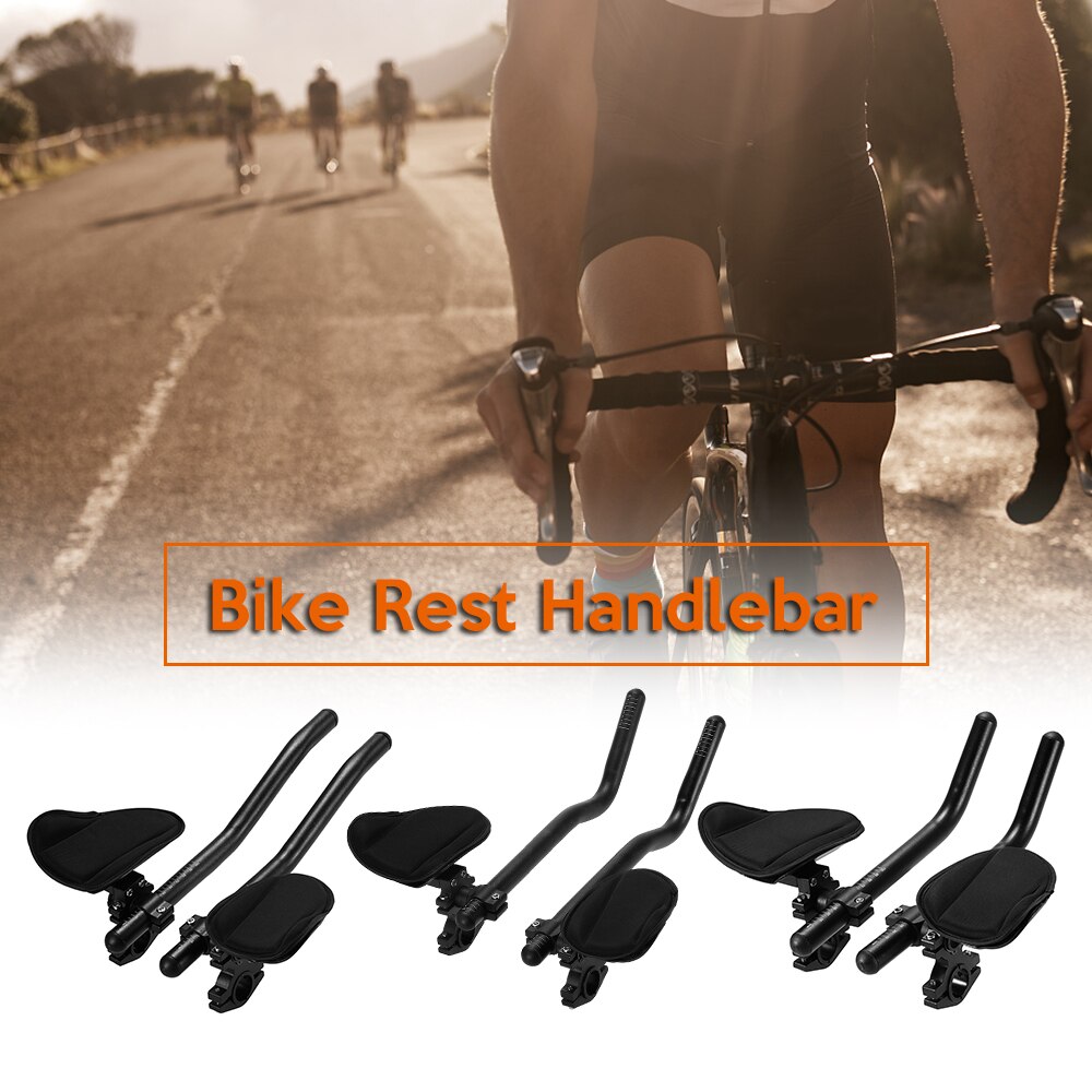 Aero bar cykel afslapningshåndtag bar cykling cykel resten styr triatlon mtb landevejscykel armlæn bar cykel aerobar