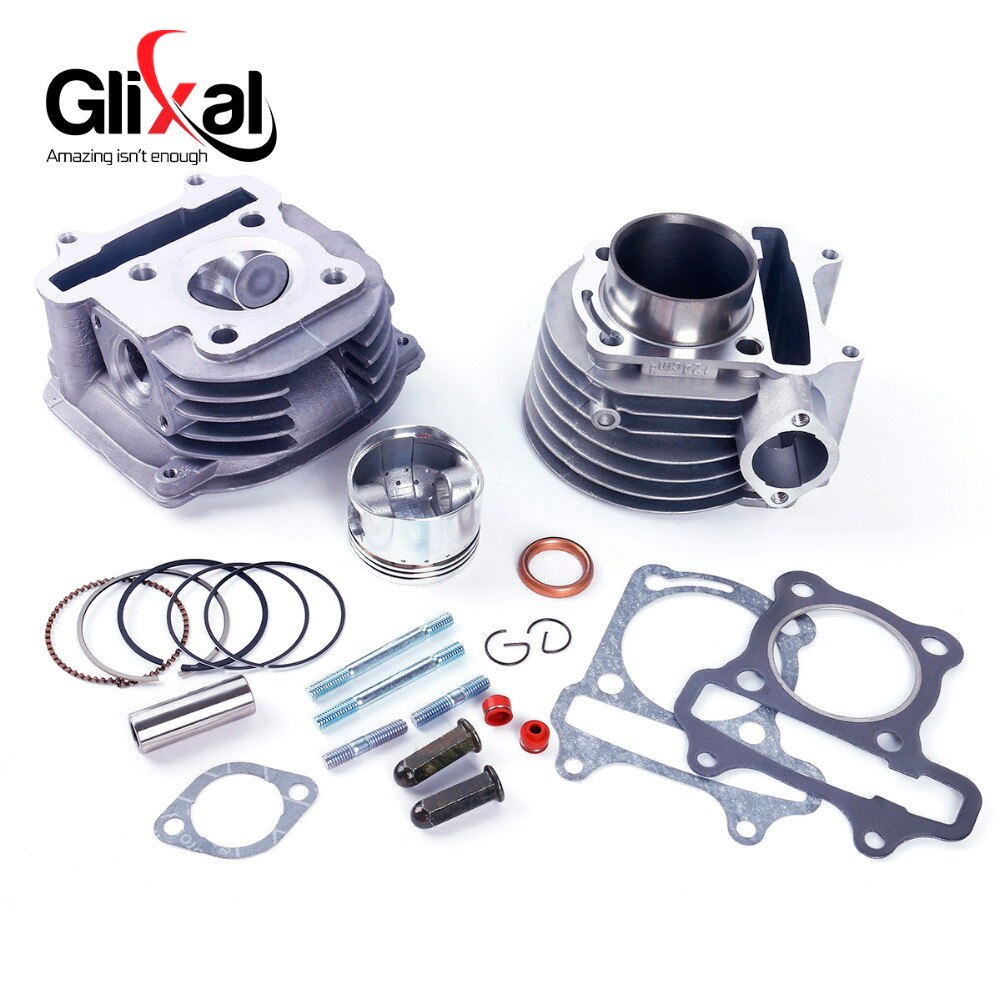 Glixal GY6 125cc 52.4mm Scooter Motor Rebuild Kit Grandado