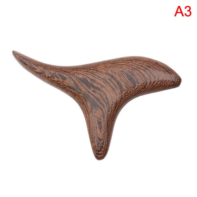 1pcs Body Neck Relax Blood Circulation Wooden Massager Triangle Trigeminal Fragrant Wood Reflexology GuaSha Tool SPA Therapy: 3