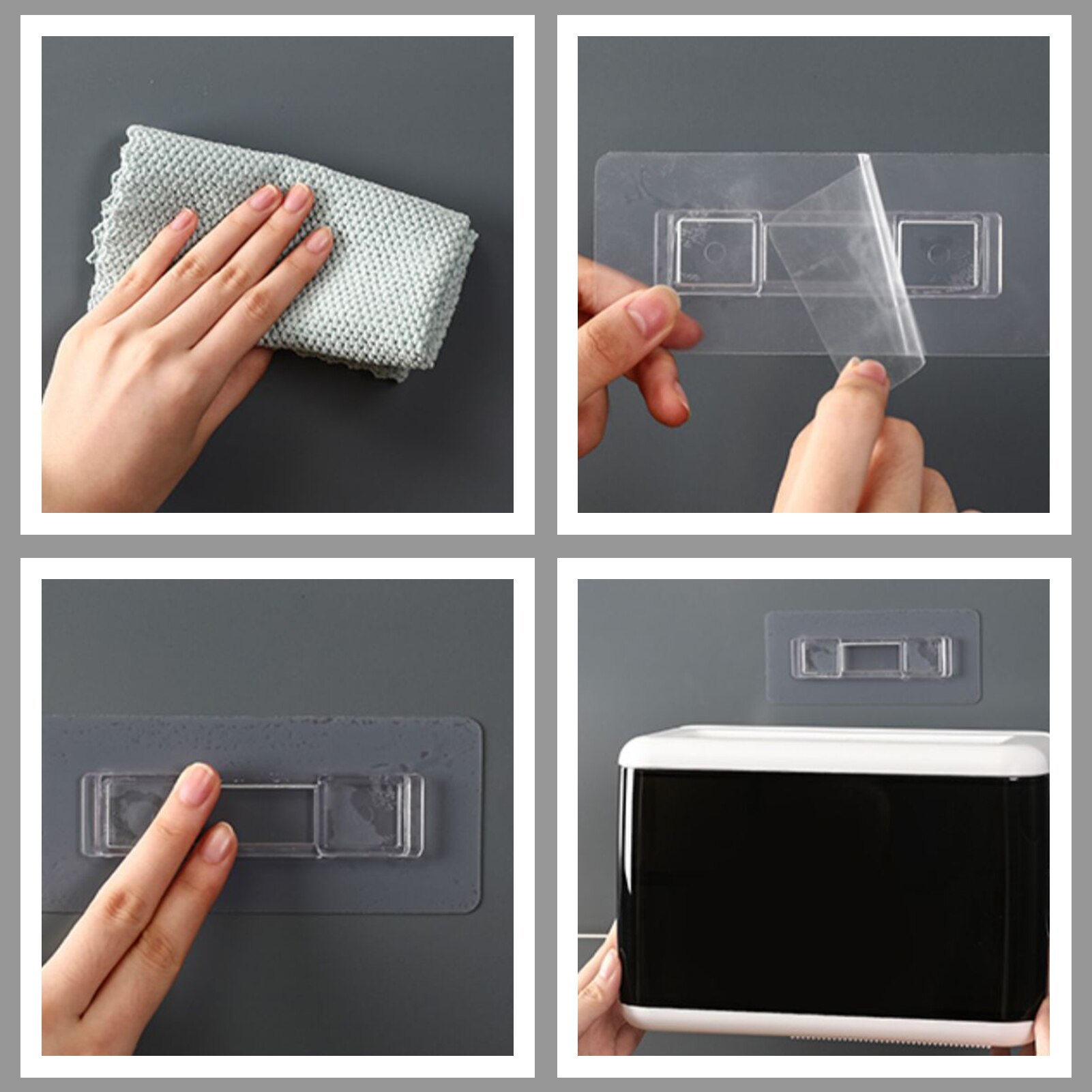 Multifunctionele Muur Gemonteerde Tissue Doos Toiletpapier Opbergdoos Punch-Gratis Huishoudelijke Badkamer Accessoires