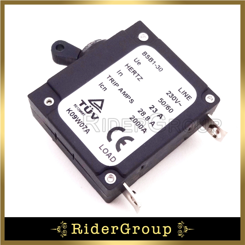 Chinese Generator 230V 23A In Circuit Breaker Trip Amps 28.8A 2000A BSB1-30 Hertz 50/60