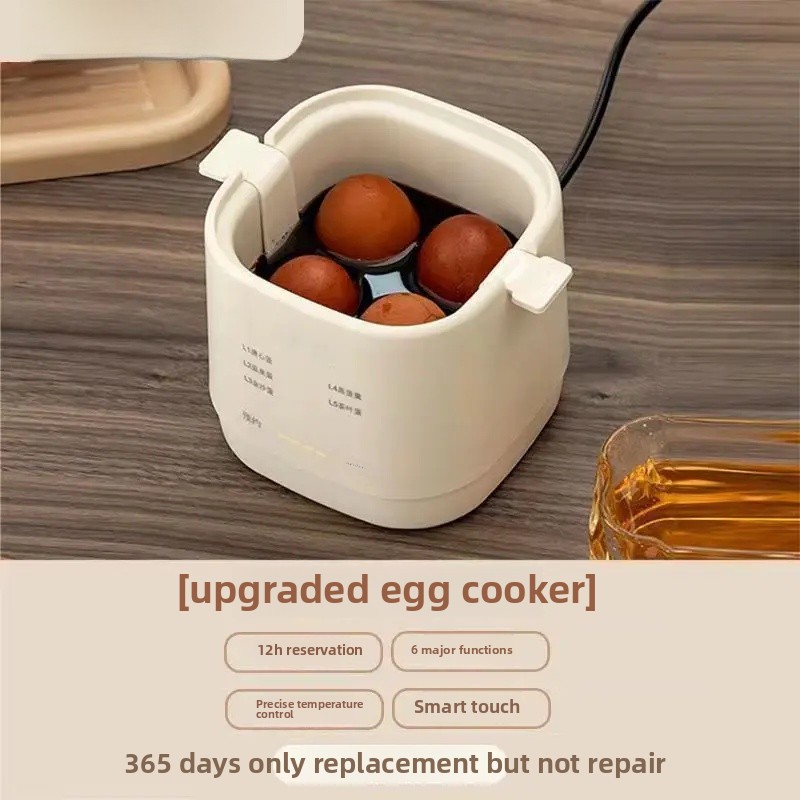 German Automatic Egg Cooker Multifunctional Home Use Steamer Egg Device Automatic Power off Household Appliance: M