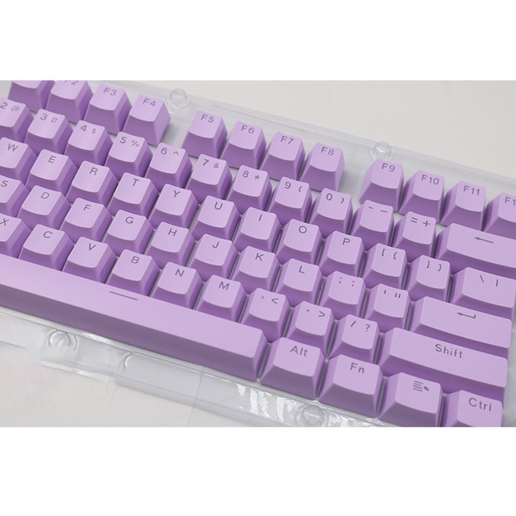 ABS material translúcido keycaps forma cuadrada universal keycaps para teclados mecánicos antidisturbios y antisuciedad