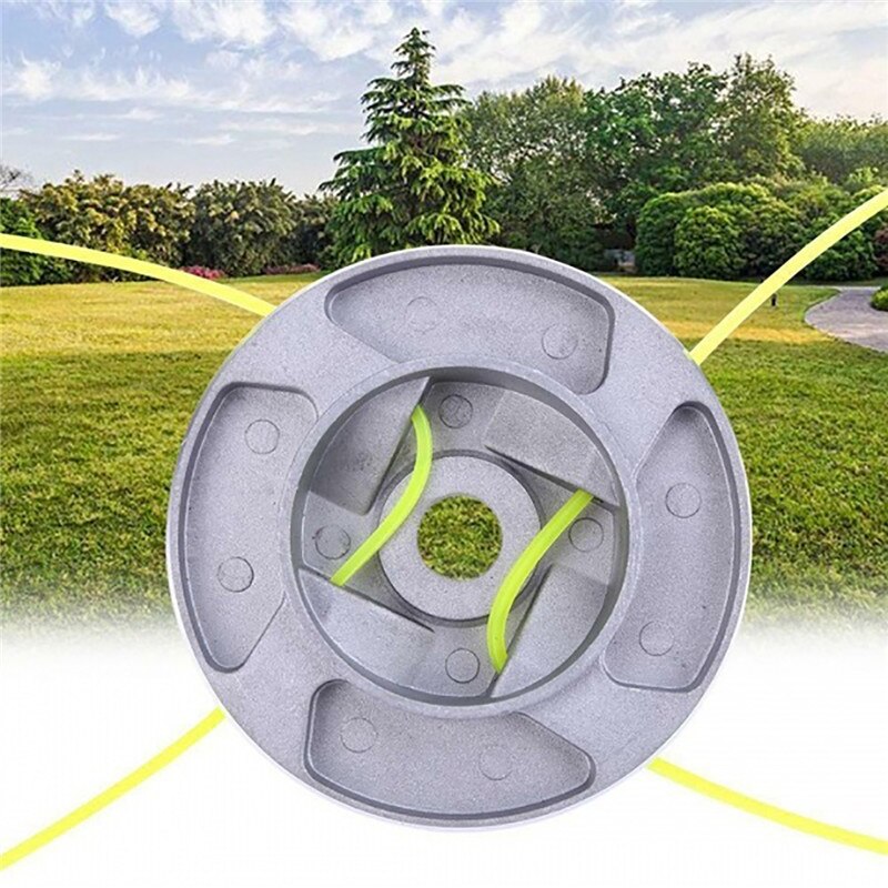 Universal Grass Trimmer Brush Cutter Head Lawn Mower Head String Saw Lawn Mower Spare Part Adaptor Home Garden Cutting Tool