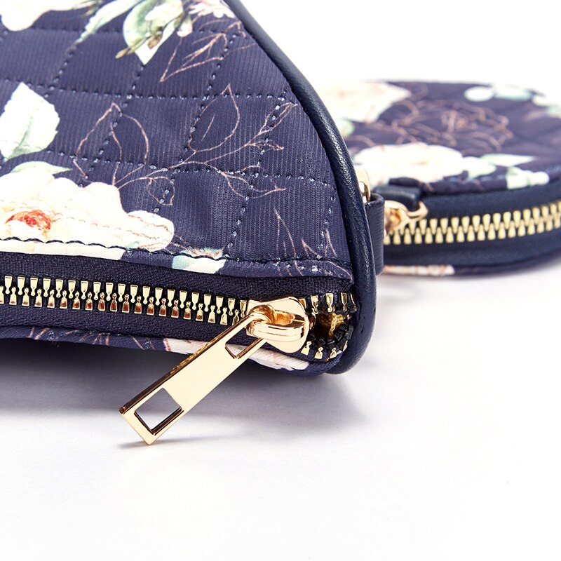 Chch half mood tasker til damer fishion flower pattern key iphone holder tasker til kvinder