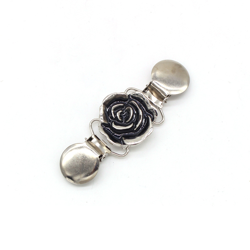 Mode Trui Vest Clip Eend Mond Clips Flexibele Pin Broche Sjaal Kraag Gespen Voor Kleding Decor: 13