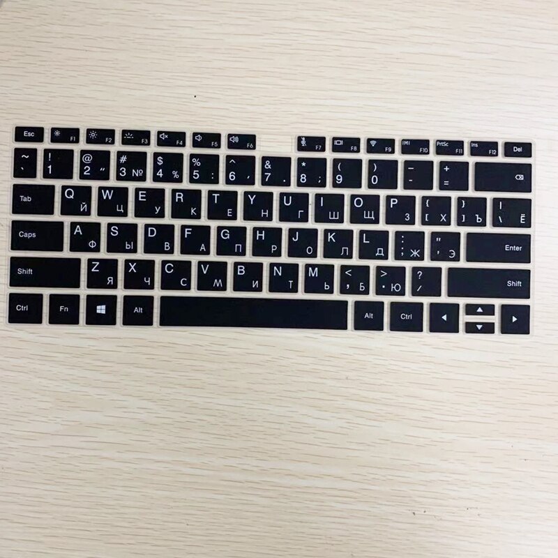 Russische Buchstaben Tastatur Abdeckung für Huawei Matebook 13 X Profi 13,9 D 14 D 15 Wasserdichte Aufkleber für Matebook D14 d15 Tastatur Film