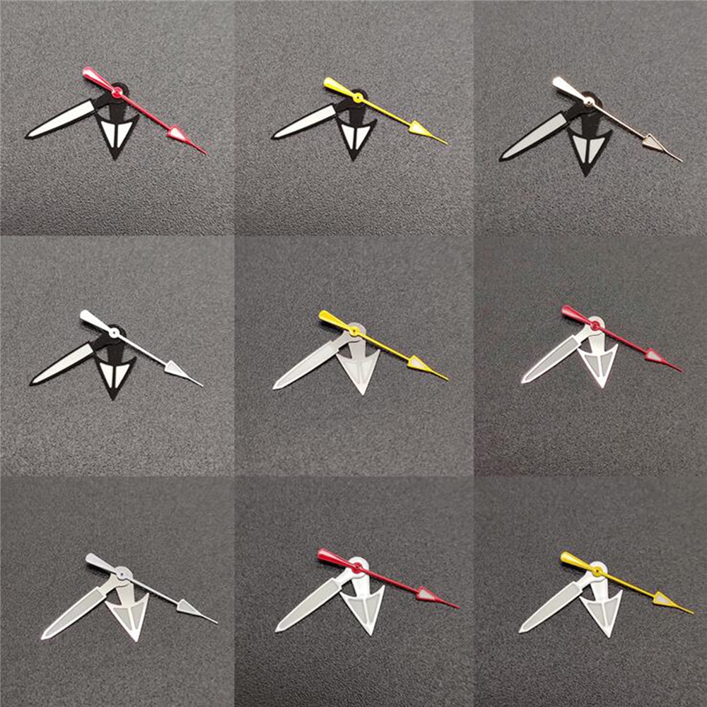 Minimalistischen Uhr Nadel C3 Stark Grün Luminou Uhr Hände für NH35 NH36 4R36 Uhr Bewegung