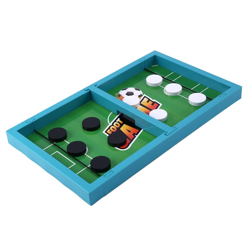 Snelle Sling Puck Game Tafel Desktop Battle Ijshockey Board Game Speelgoed Voor Volwassenen En Kinderen Met 2 Extra voorjaar Touw