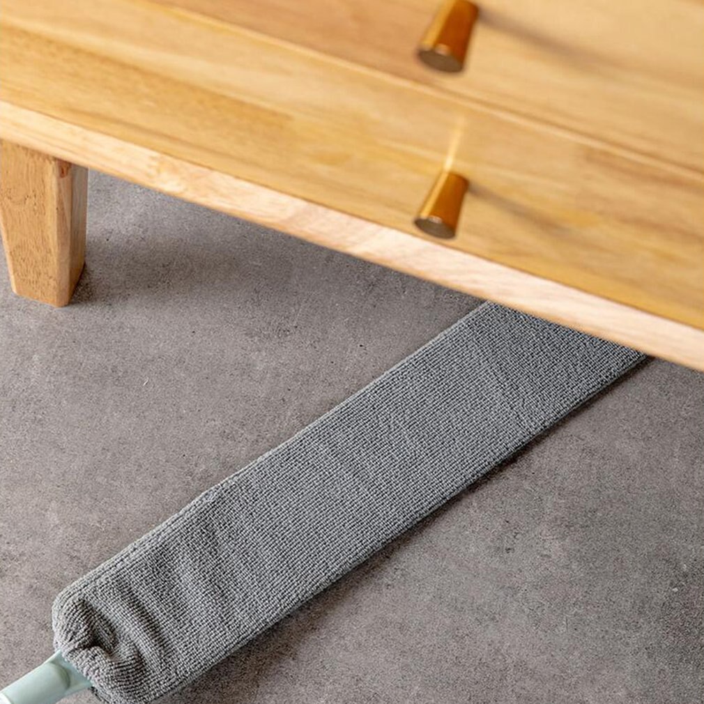 Long Handle Dust Cleaner Brush Telescoopsteel Gap Floor Cleaner Dust Cleaner Static Dusting Tool For Household Sofa Bed Bottom