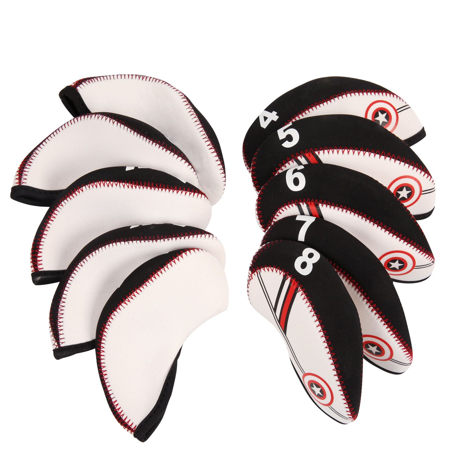 Étui de protection en fer de Golf, de Graffiti requin, imperméable, Durable, accessoires de Putter de Golf