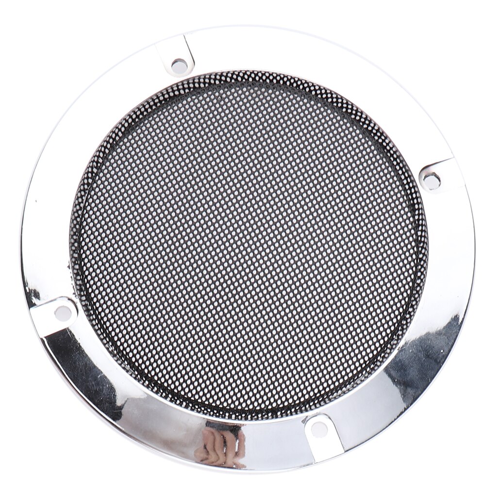 4 Inch Speaker Round Decorative Circle Metal Mesh Grille for Home Car