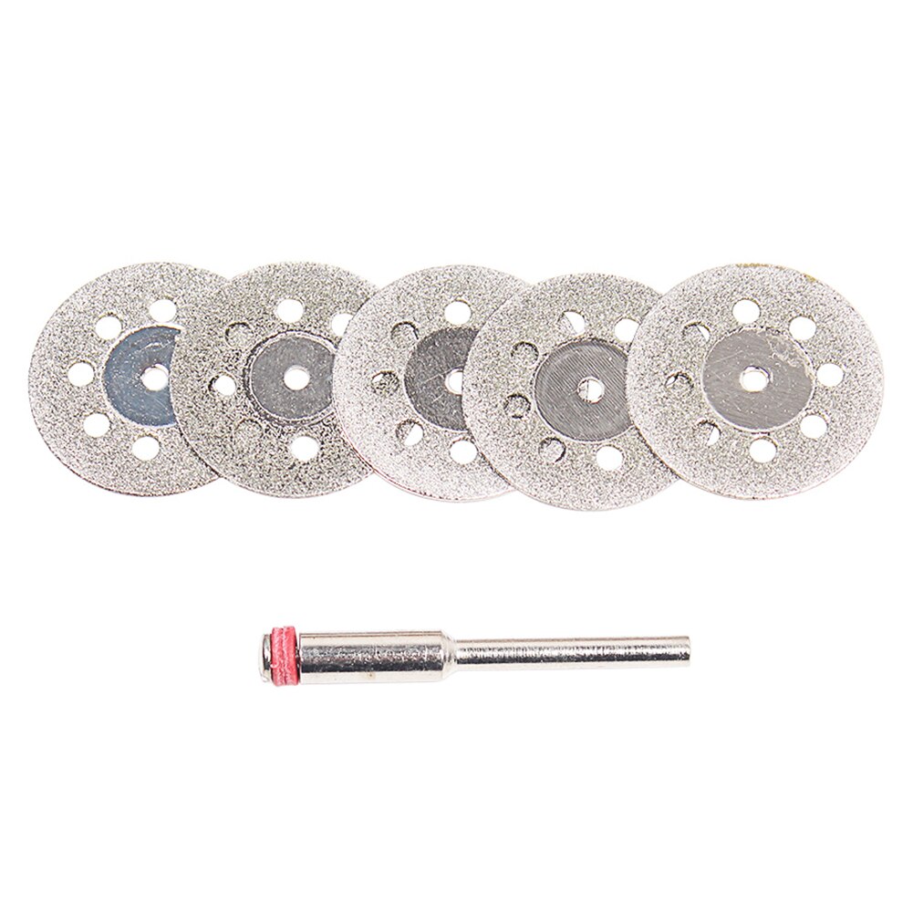 60pcs Abrasive Diamond Cutting Disc 22mm 24mm 32mm For Used for jade ceramic Accesories Metal Cutting Rotary Tool Saw Blade