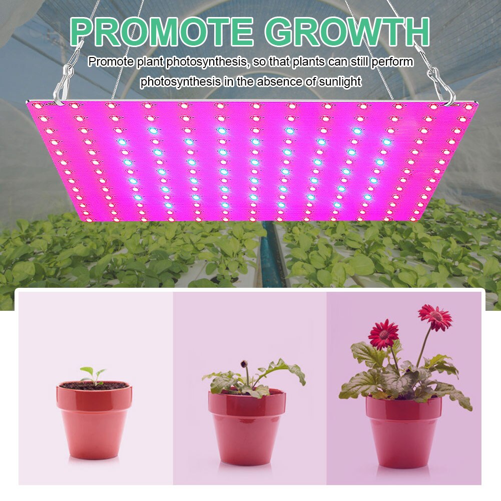 ledet plantevekstlys 265v plantelys 2835 lampekuler kvantetavlevekstbelysning fullt spektrum hydroponisk plantelys