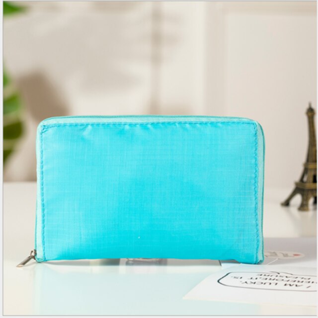 Herbruikbare milieuvriendelijke boodschappentassen met rits, opvouwbaar, klein formaat, premium, lichte opvouwbare tas: 4