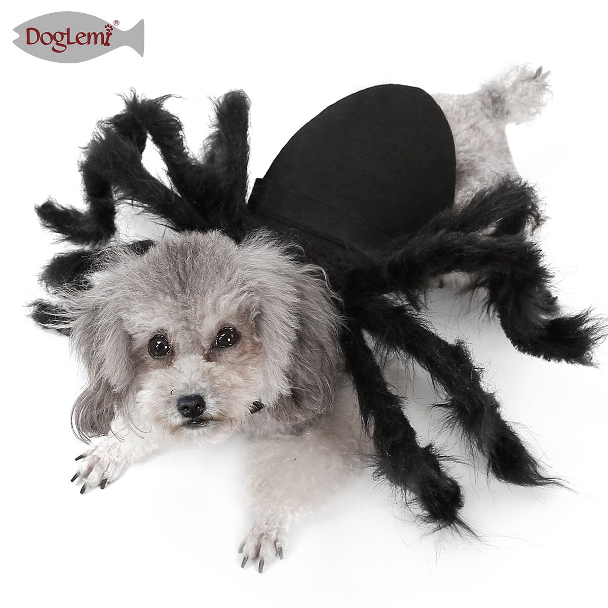 dog clothes Halloween Costumes Scary Spider Cosplay For Small Kitten Puppy Clothes Pet Clothing Dressing up Dog Cat Accessories